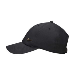 Nike Childrens/Kids Swoosh Cap / Black/Gold
